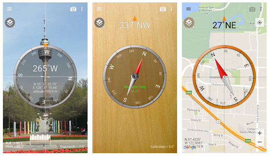 Aplikasi kompas android