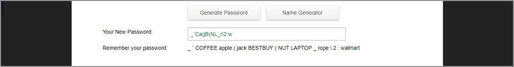 inilah generator kata sandi