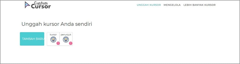 mudahnya mengganti kursor mouse di google chrome