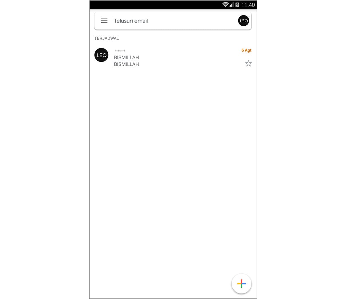 cara menjadwalkan pengiriman email