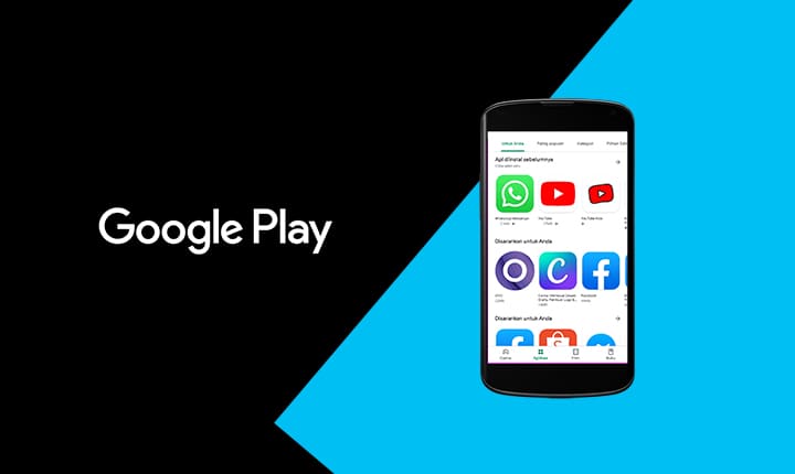 tampilan play store dirombak