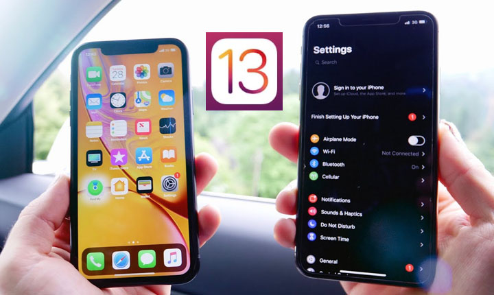 sebelum update ke iOS 13