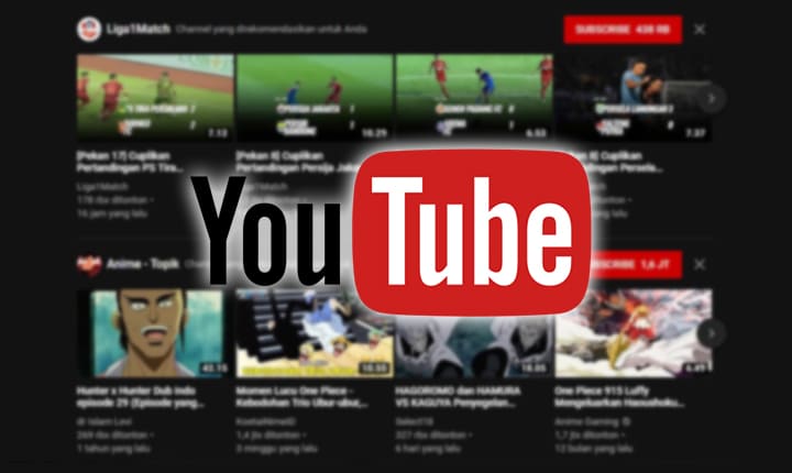 video rekomendasi youtube