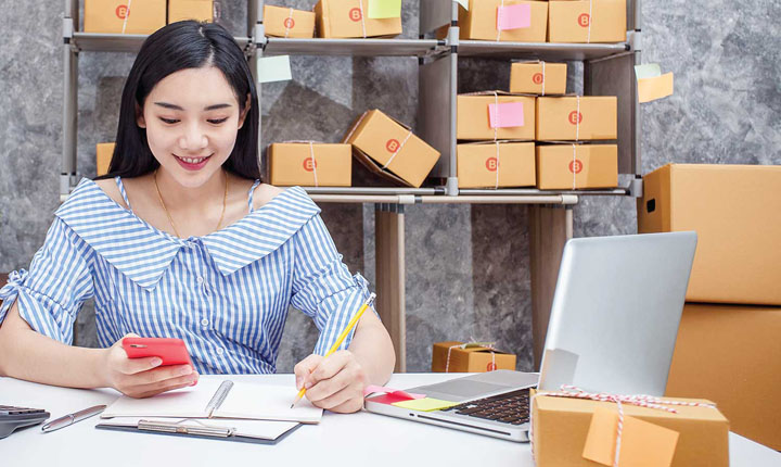 Memilih Produk Online Shop