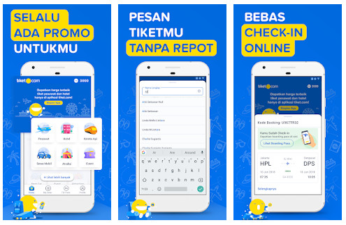 aplikasi tiket dan hotel