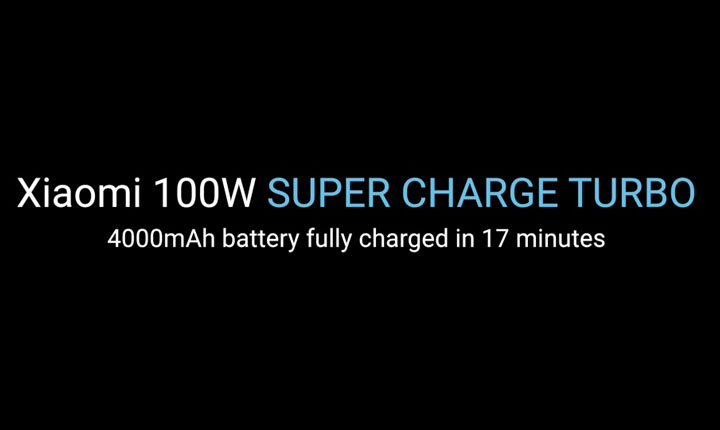 Xiaomi 100W Super Charge