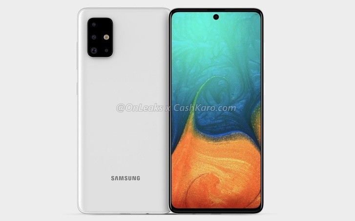 Penampakan Samsung Galaxy A71
