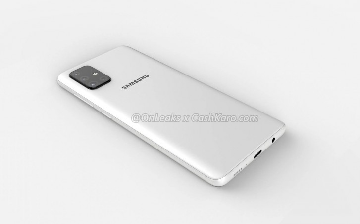 Penampakan Samsung Galaxy A71