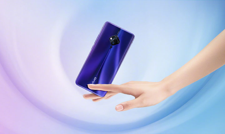 Vivo Pamerkan Vivo S5 Blue Gradient