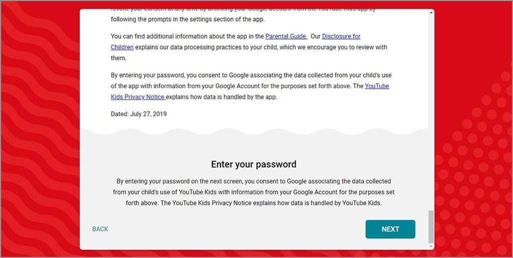 buat profil anak youtube kids 7