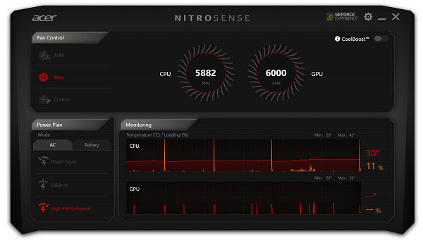 Acer NitroSense
