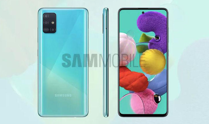 Penampakan Samsung Galaxy A51
