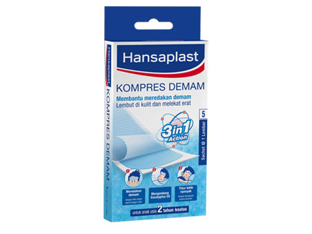 kompres demam hansaplast