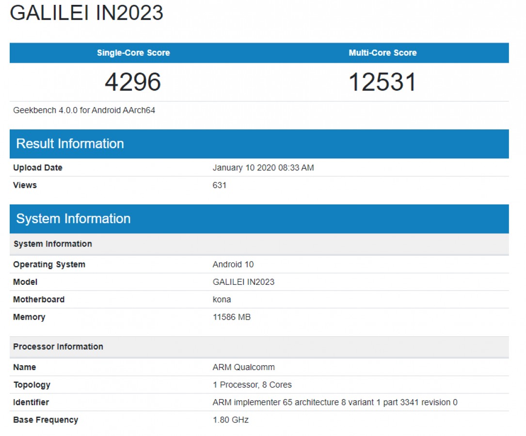 Bocoran OnePlus 8 Series