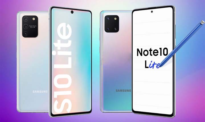 Spesifikasi Galaxy Note10 Lite dan Galaxy S10 Lite