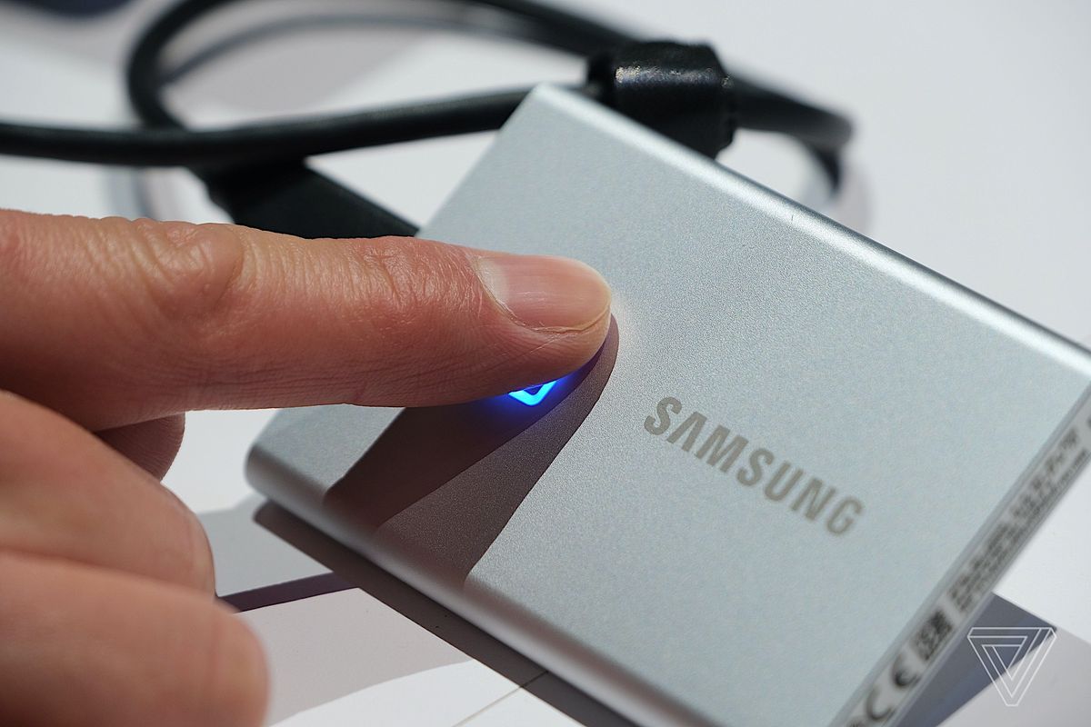 Samsung T7 Touch Portable SSD