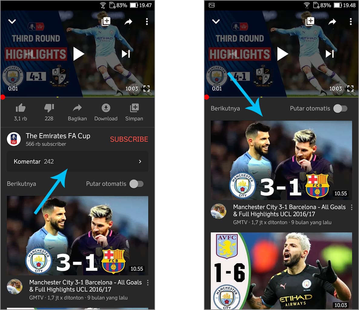 fitur kartu profil youtube 1