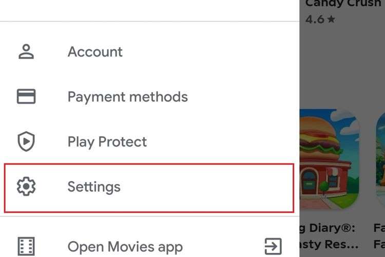 cara mematikan video autoplay di Google Playstore