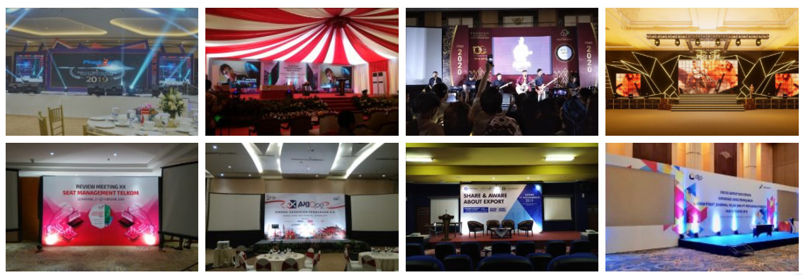 Jasa pemasangan backdrop semarang