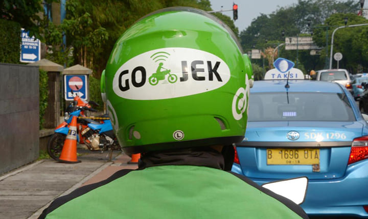 gojek saham blue