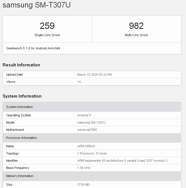 Bocoran Galaxy Tab A4S