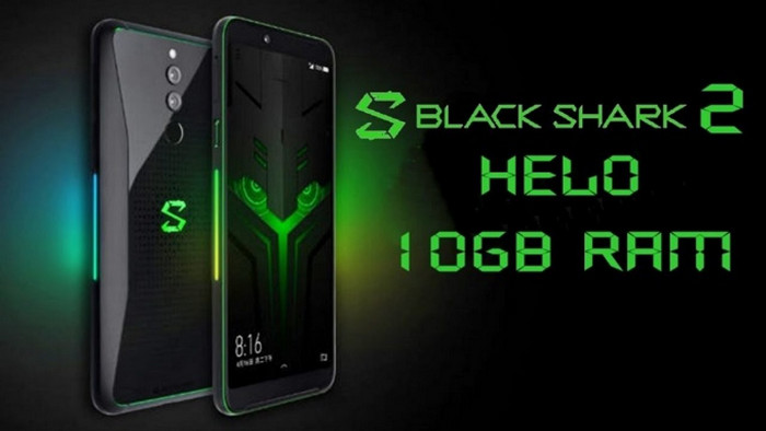 Smartphone RAM 10 GB Terbaik Xiaomi Black Shark Helo