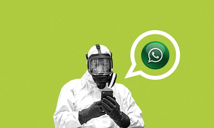 whatsapp corona