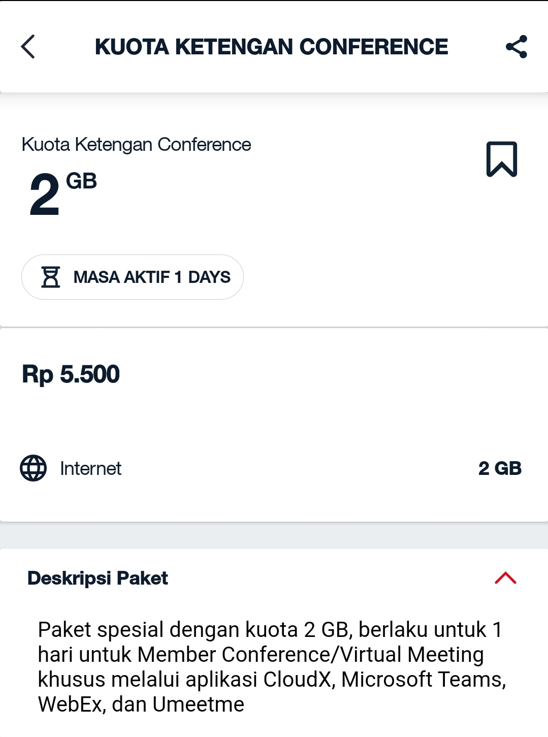 Internet Ketengan telkomsel
