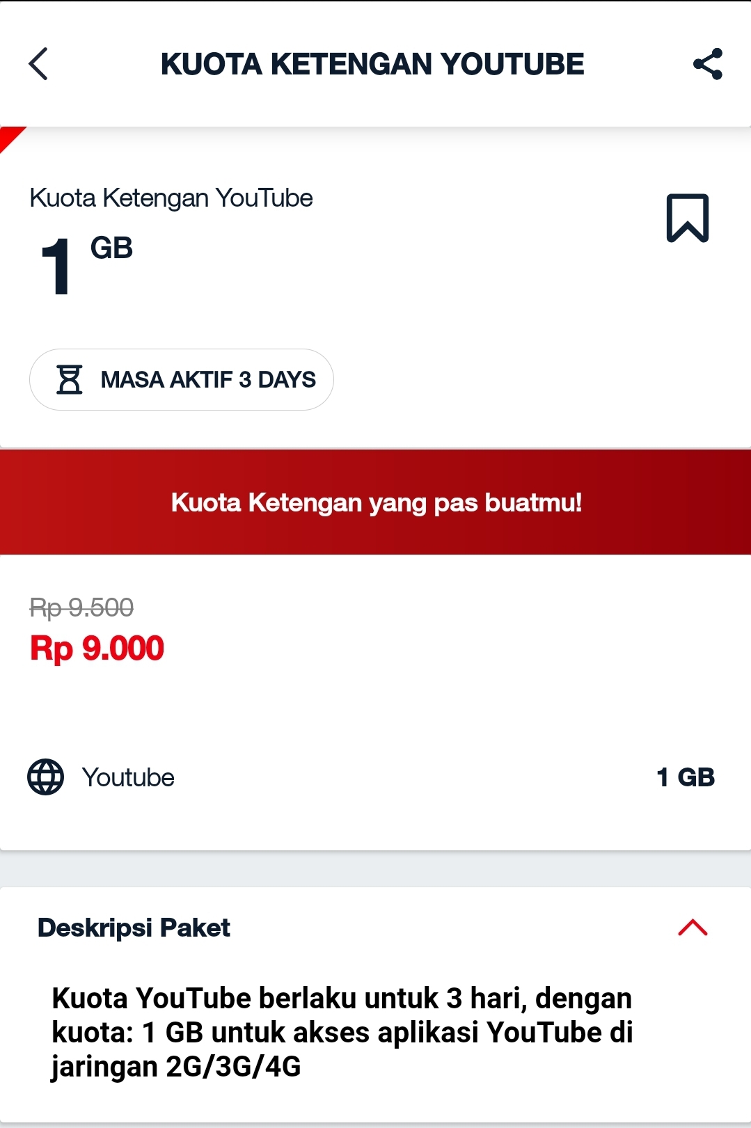 Internet Ketengan telkomsel