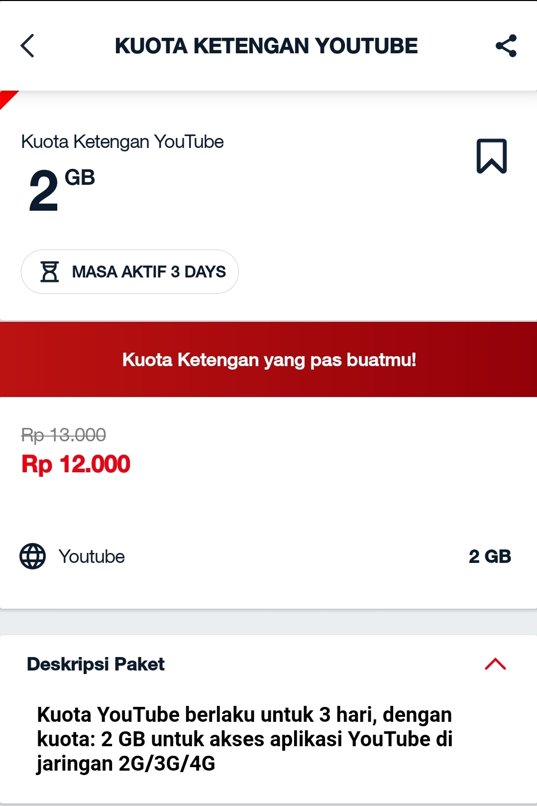 Internet Ketengan telkomsel