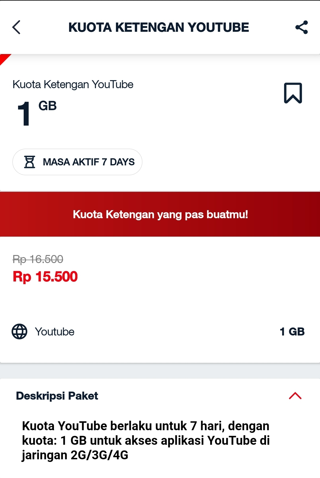 Internet Ketengan telkomsel