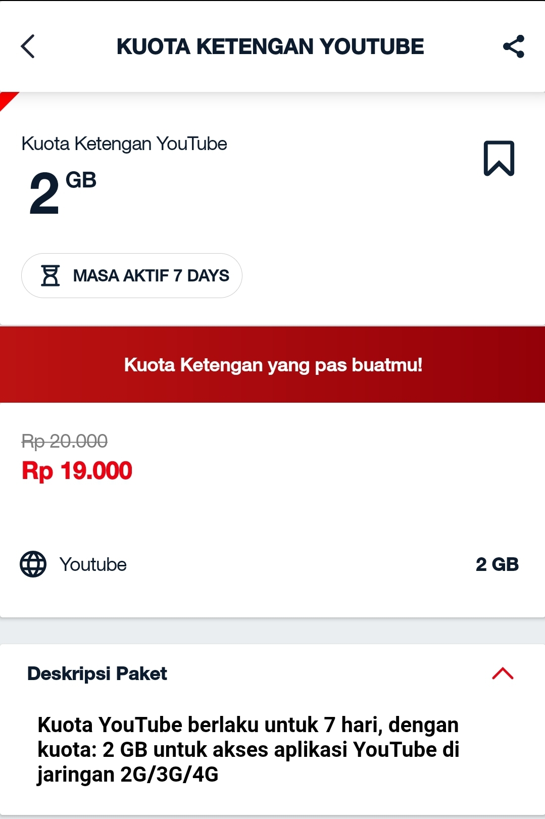 Internet Ketengan telkomsel