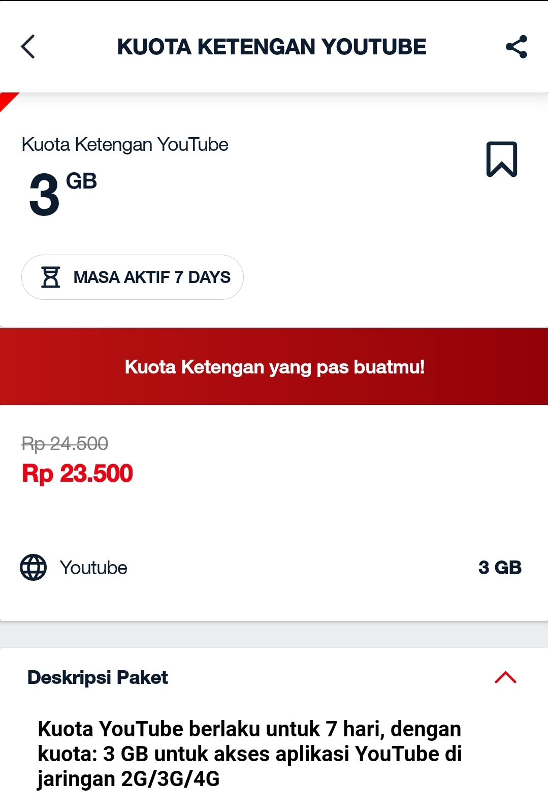 Internet Ketengan telkomsel