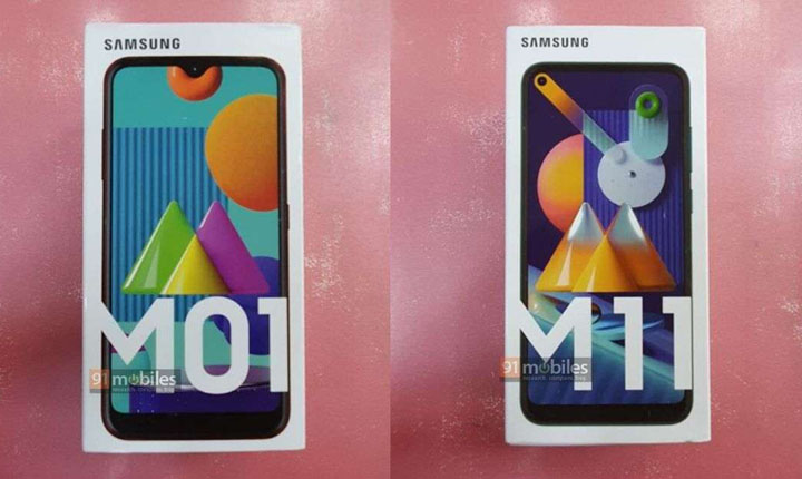Bocoran Samsung Galaxy M01 & Galaxy M11