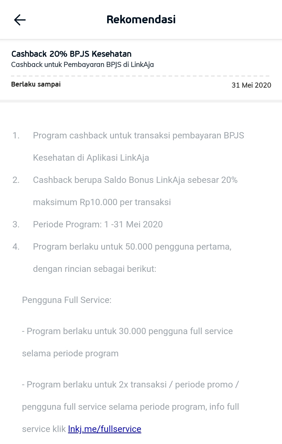 Bayar BPJS Kesehatan dengan link aja