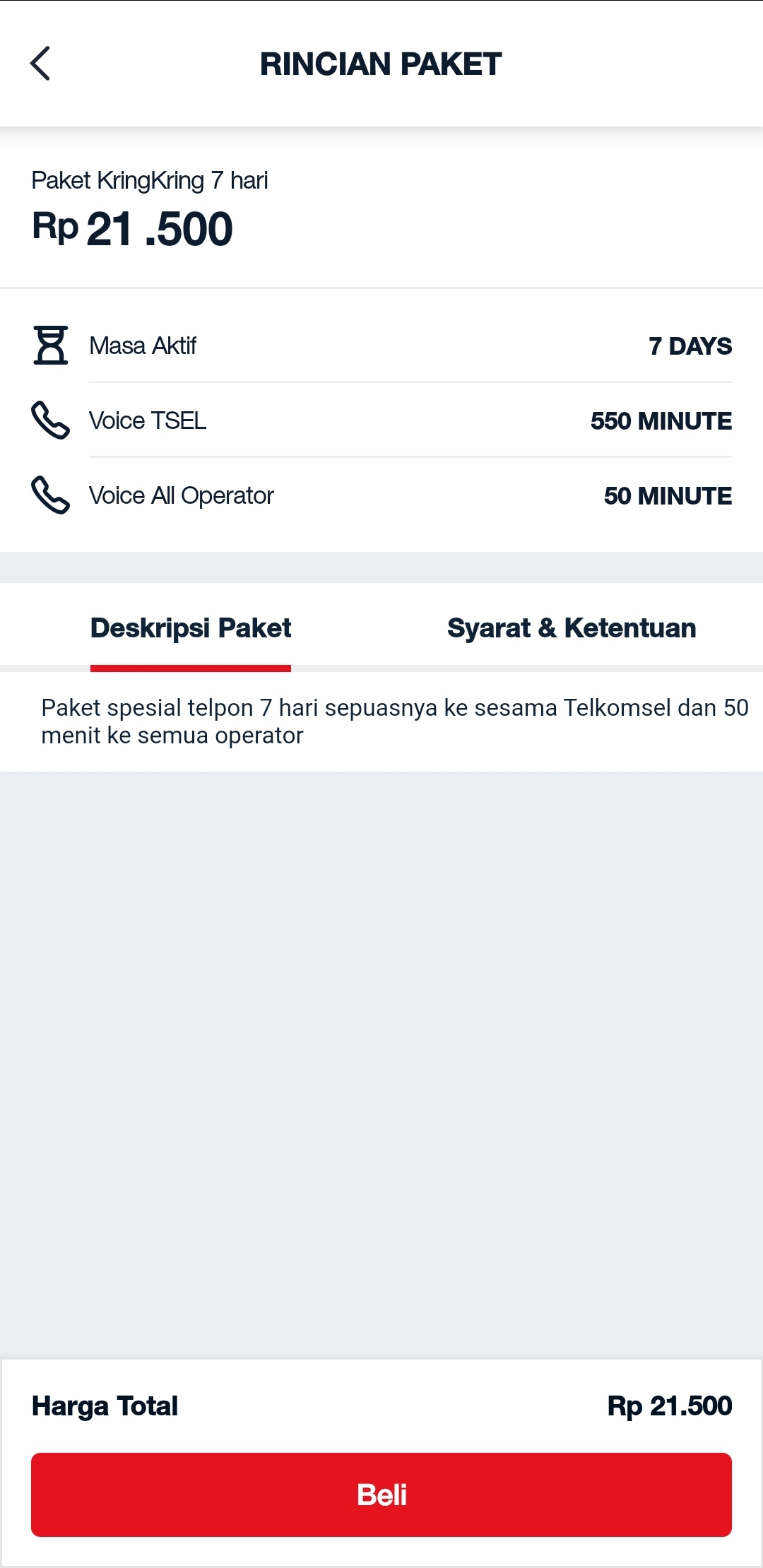 Paket KringKring Telkomsel
