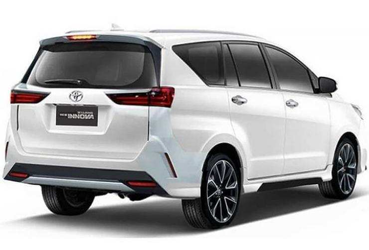 Desain belakang Toyota Innova facelift 2020