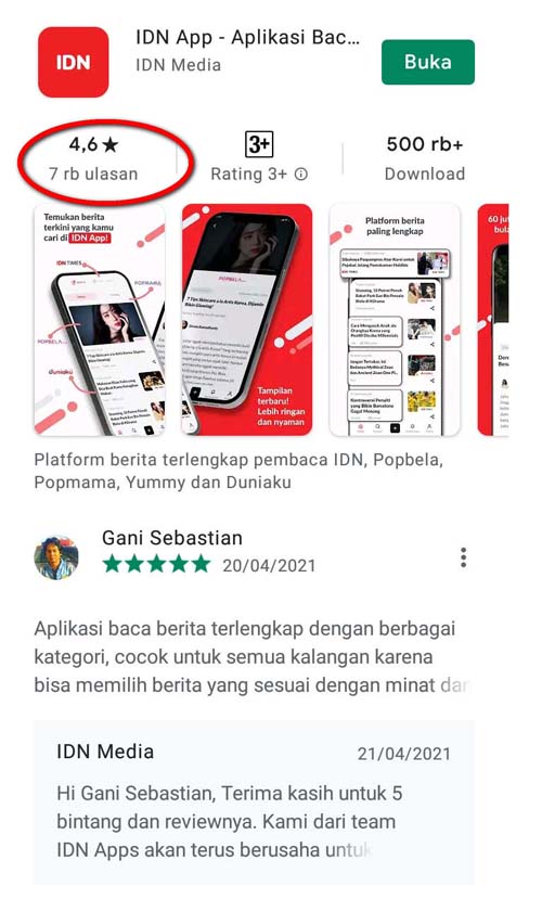 ulasan IDN App
