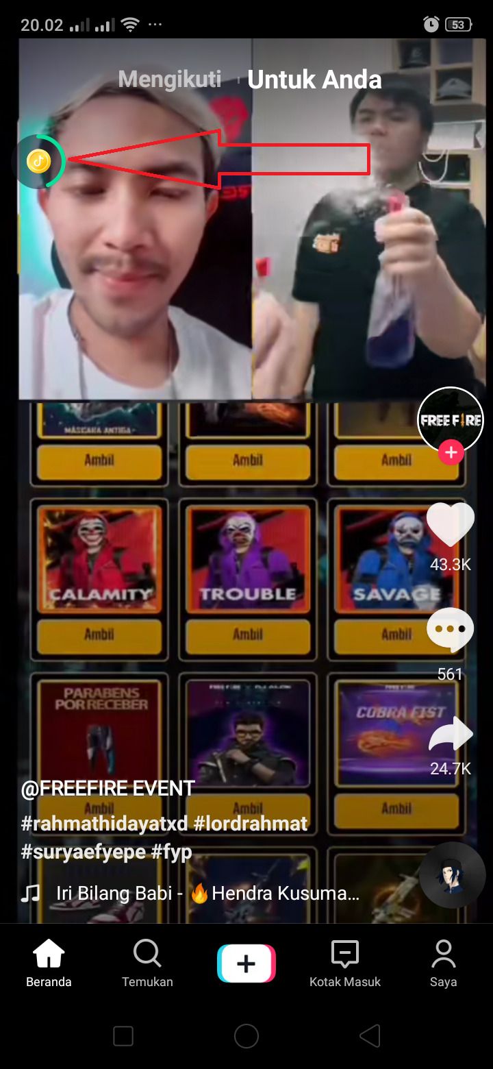 cara masuk ke event TikTok Lite Gimana?