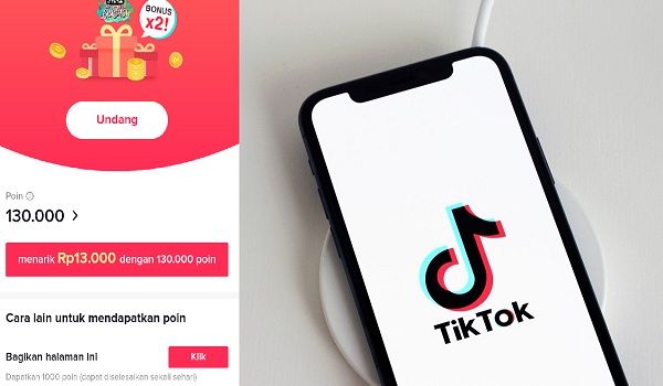 cara mendapatkan uang dari aplikasi Tiktok Lite