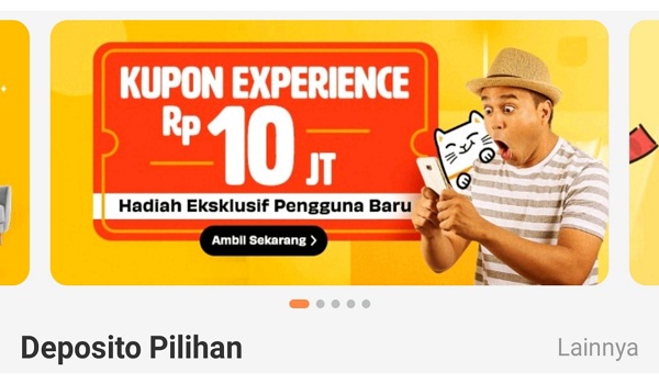 Cara Mendapatkan Kupon Deposito 10 juta di Aplikasi Neo+