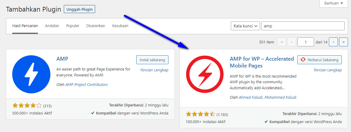 Plugin WordPress AMP