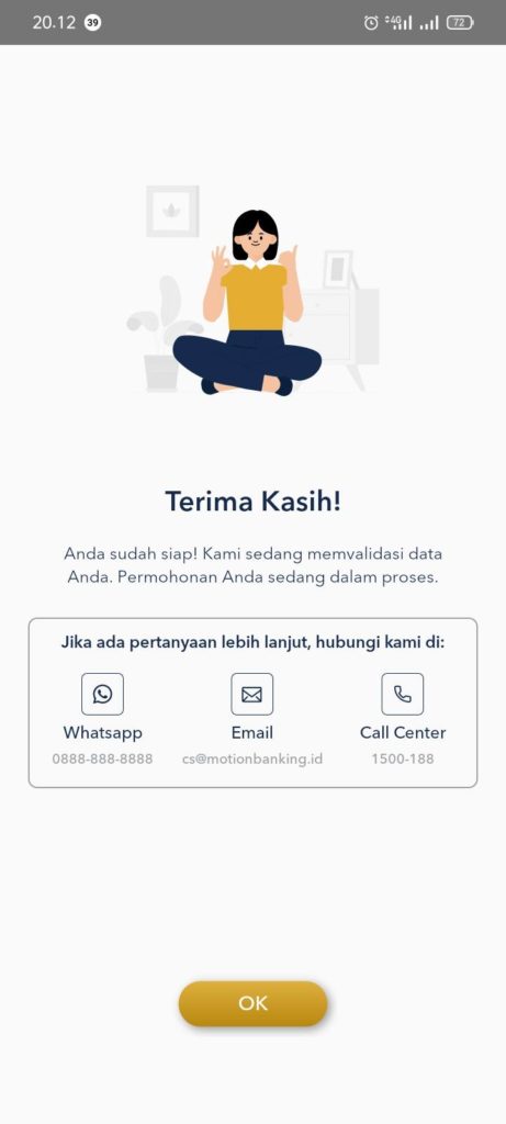 Aplikasi Motion Banking